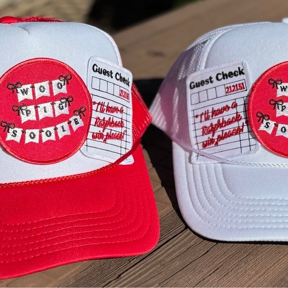 Razorback Football Trucker Caps - Picture 3 of 11